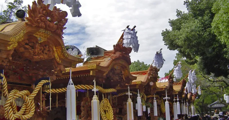 陶器のだんじり祭り日程を紹介