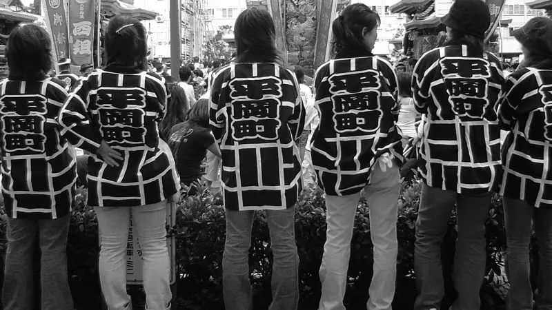 だんじり見物の迷惑行為