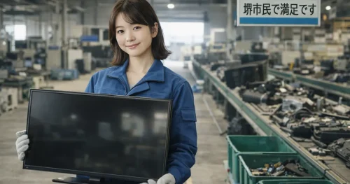 32Vテレビを堺市でリサイクル処分