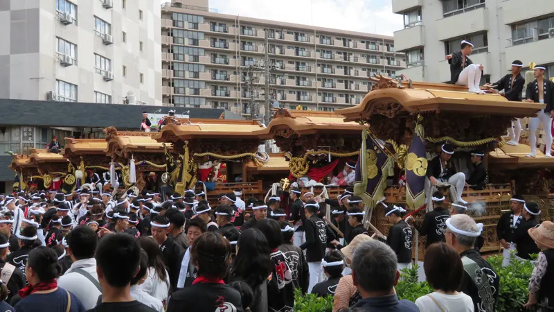津久野だんじり祭り宵宮祭