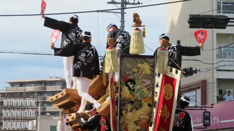 津久野だんじり祭り宮山
