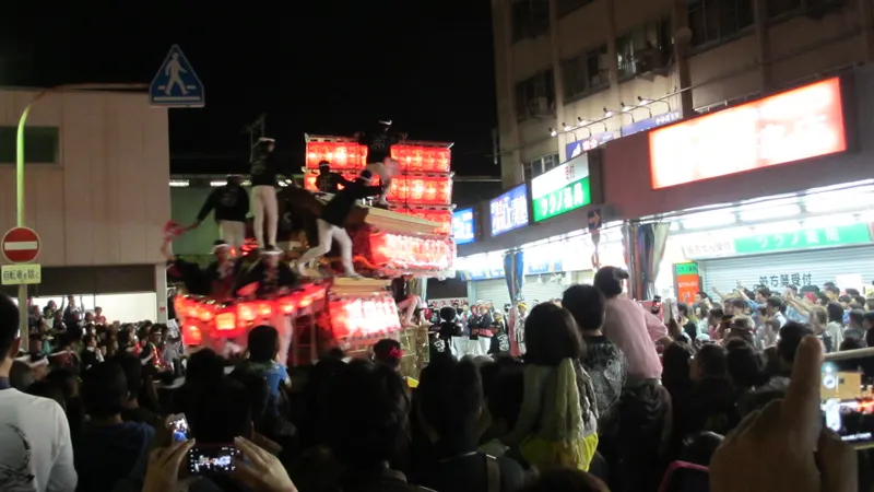 津久野だんじり祭りヒライシS字