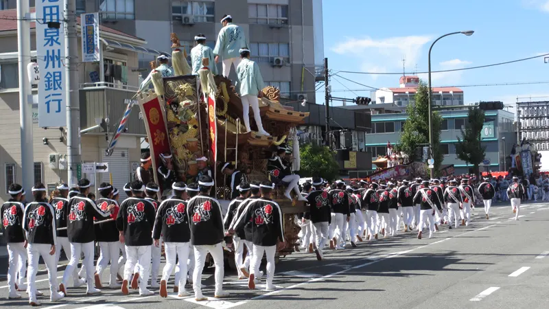 津久野だんじり祭り宮山