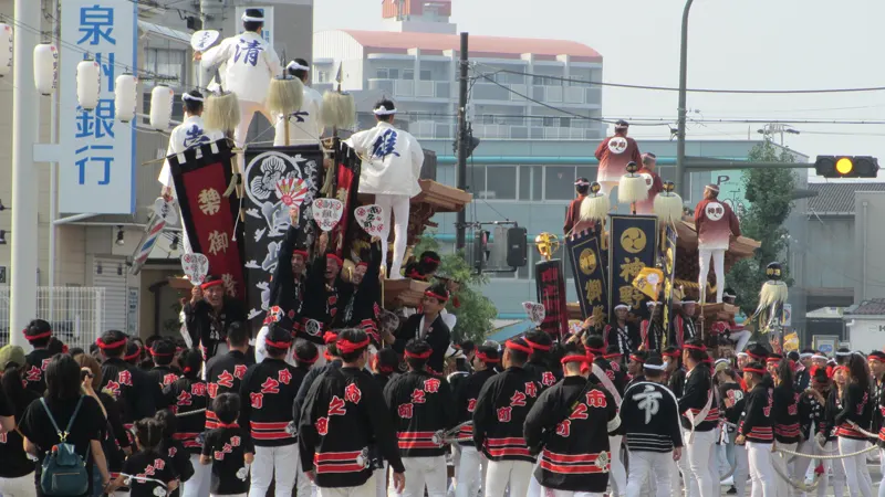 津久野地区だんじり祭り